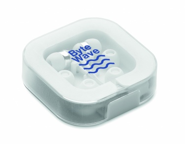 Logotrade firminės dovanos nuotrauka: Ausinės su silikoniniais dangteliais