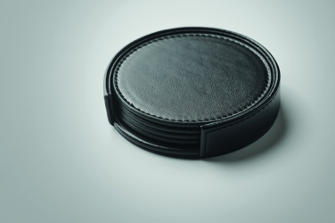 Logotrade dovana nuotrauka: 4 PU padėkliukų rinkinys