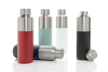 Logotrade Ideja dāvanas foto: Fluid RCS sertificēta pārstrādāta tērauda ūdens pudele 600ml