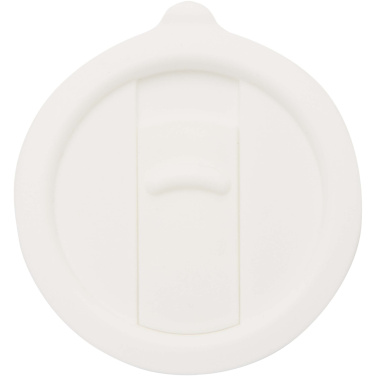 Logotrade korporatīvās dāvanas foto: Carter 450 ml keramikas krūze ar plastmasas vāku