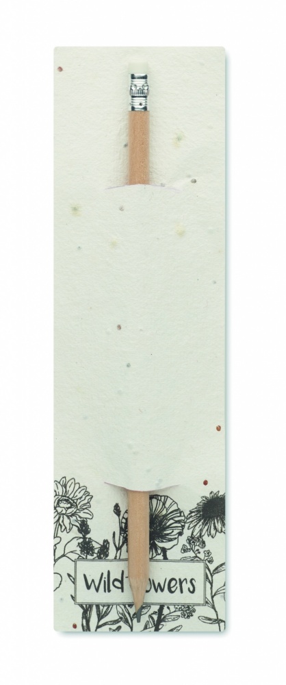 Логотрейд бизнес-подарки картинка: Карандаш деревянный