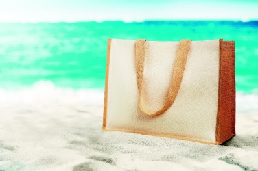 Лого трейд pекламные cувениры фото: Сумка шоппер из джута