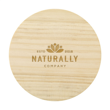 Лого трейд pекламные продукты фото: Ароматическая свеча Wooosh Flame, темный янтарь