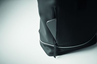 Логотрейд pекламные cувениры картинка: Laptop 15" roll top PU backpack