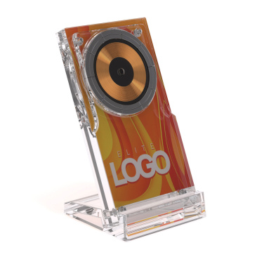 Лого трейд pекламные cувениры фото: Магнитная беспроводная зарядная подставка Magcharge 15 Вт