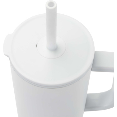 Лого трейд pекламные подарки фото: Brady термостакан с силиконовой трубочкой, объемом 900 мл, сертифицированный согласно RCS