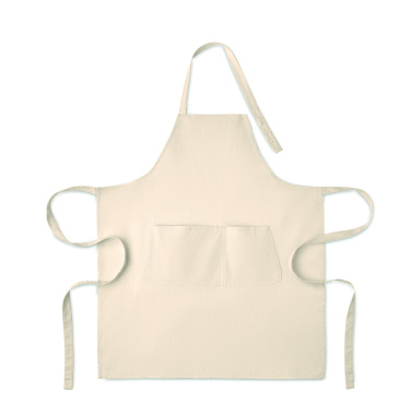 Логотрейд pекламные подарки картинка: Organic cotton apron 240 gr/m²