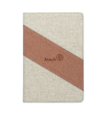Логотрейд pекламные подарки картинка: A5 notebook with 15W charger
