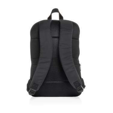 Лого трейд pекламные cувениры фото: Тонкий рюкзак Flexpack Aware™ RPET для ноутбука 15,6 дюйма с возможностью расширения