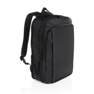 Логотрейд бизнес-подарки картинка: Тонкий рюкзак Flexpack Aware™ RPET для ноутбука 15,6 дюйма с возможностью расширения