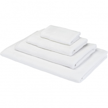 Logotrade presentreklam bild: Chloe handduk av 550 g/m² bomull, 30 x 50 cm