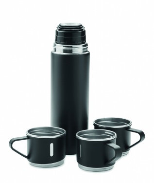Logotrade profilprodukter bild: Set termo flaska och koppar