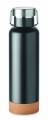 Flaska med dubbelvägg 500 ml, Svart