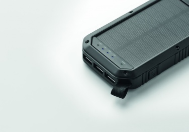 Logotrade profilprodukter bild: Powerbank solcell  8000 mAh