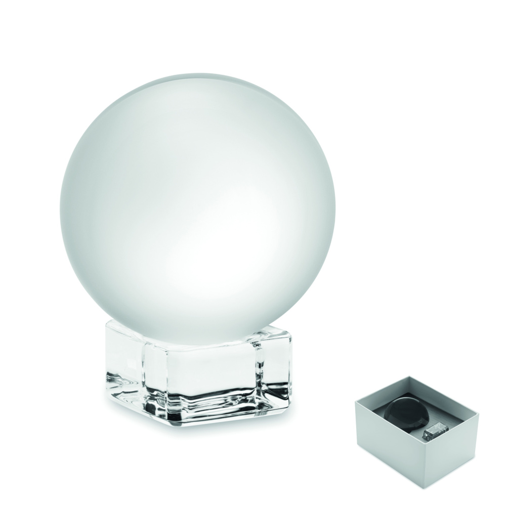 Logotrade reklamprodukter bild: Runt pris i glas