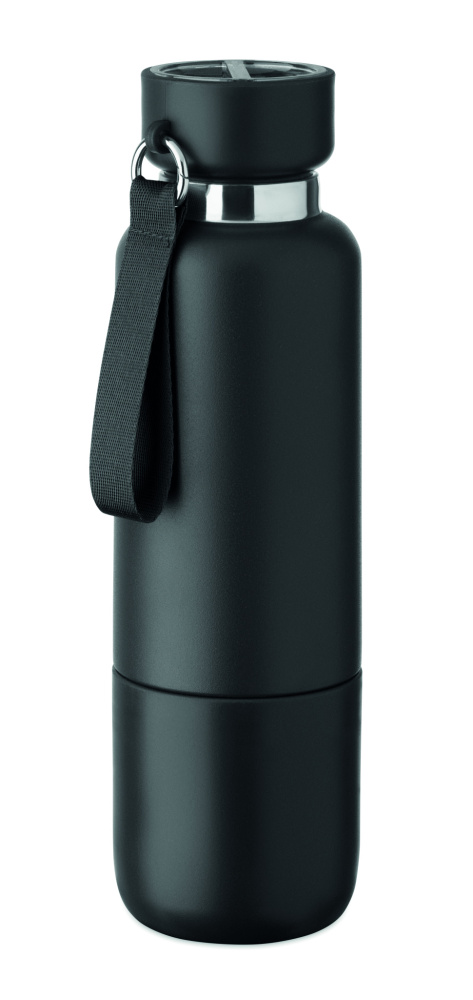 Logotrade presentreklam bild: Dubbelväggig flaska 500 ml