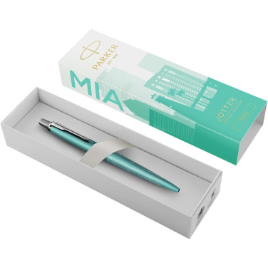 Logotrade reklamprodukter bild: Parker Jotter SE Global Icons kulspetspenna