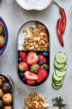 Logotrade profilprodukter bild: Black+Blum Dubbel Rostfri Bento-låda